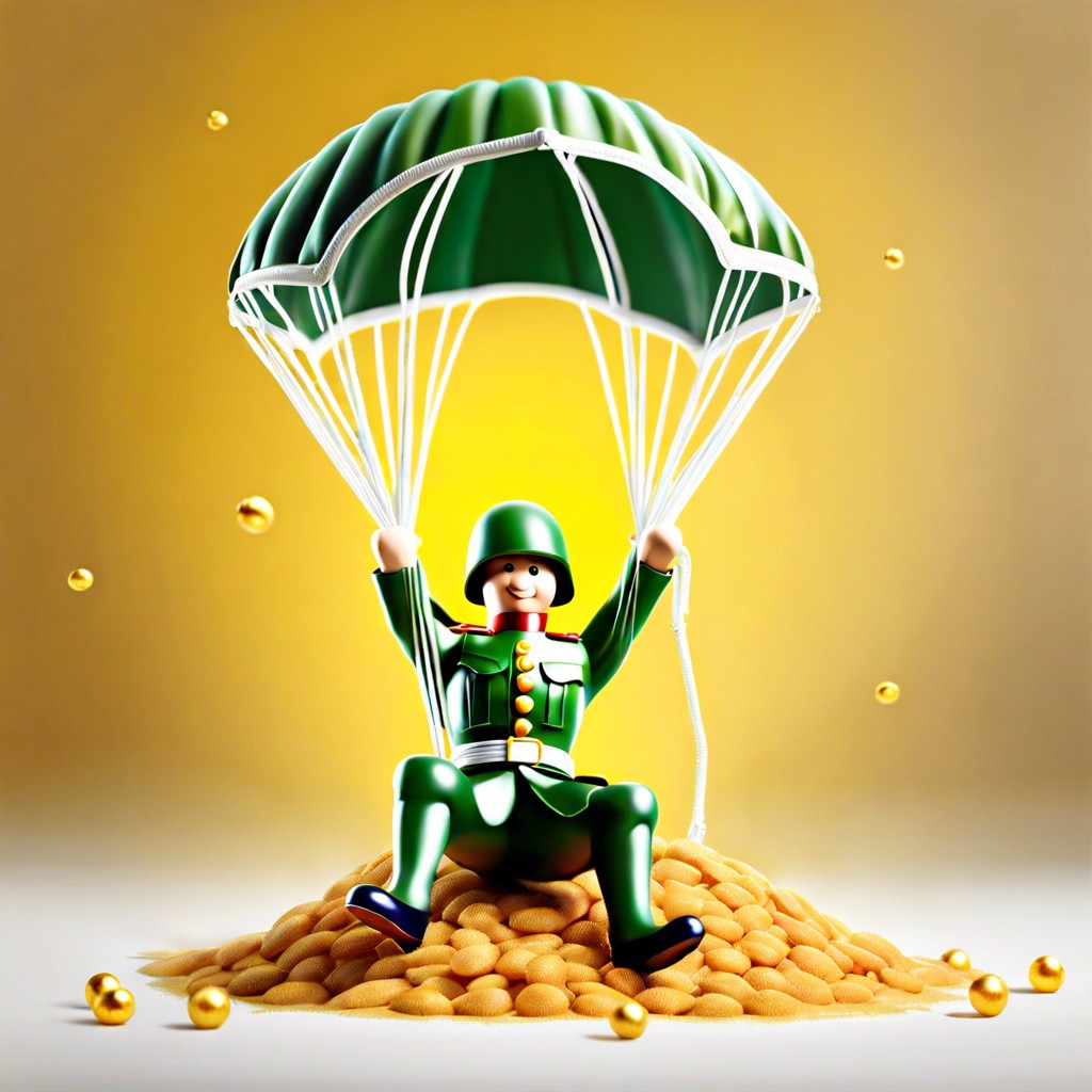 toy soldier parachute parfaits