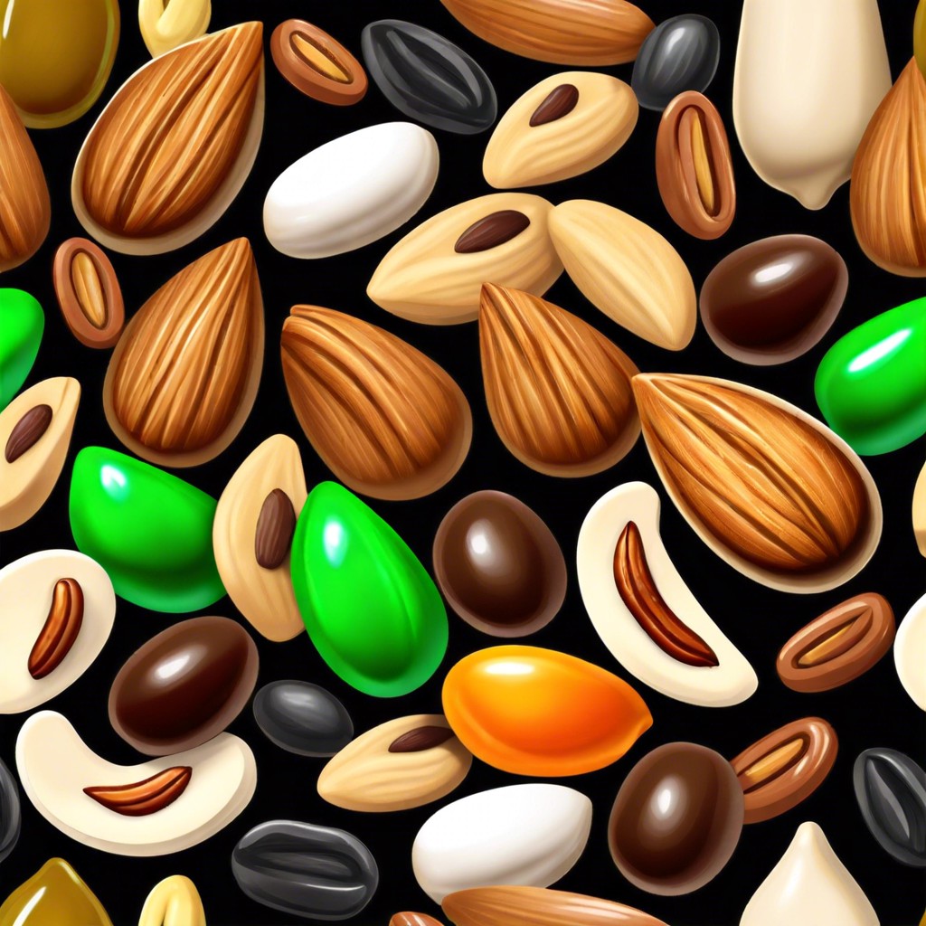 trail mix with nuts seeds and dried fruits