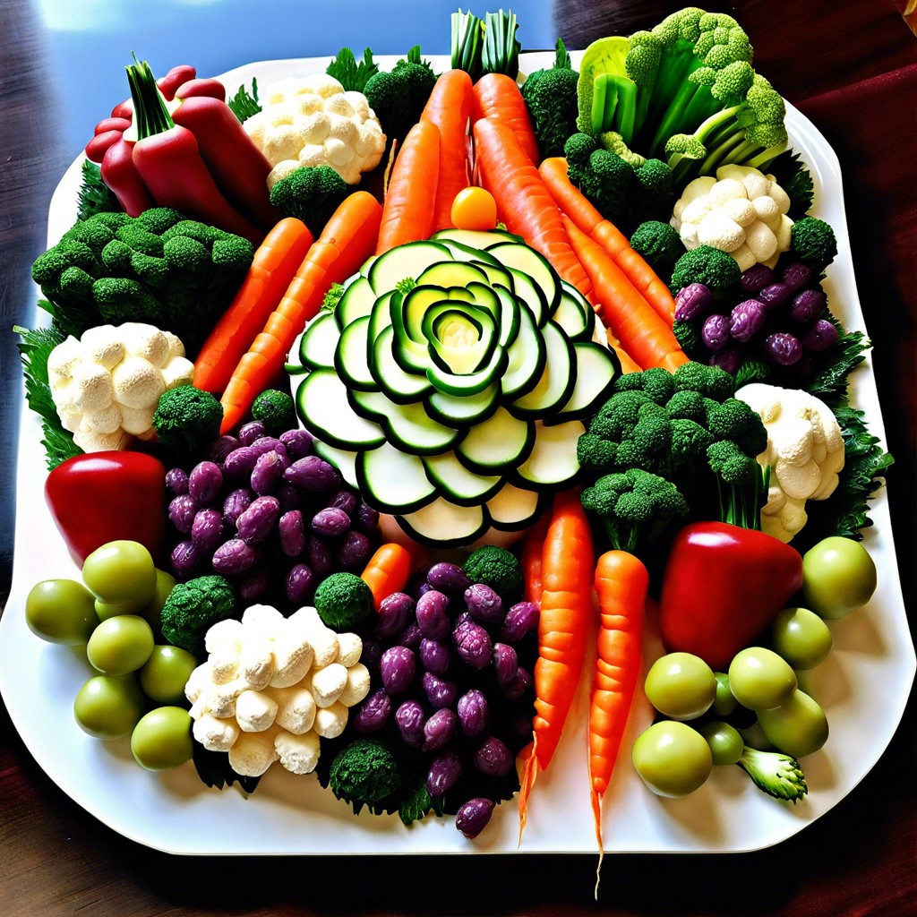 valedictorian veggie tray