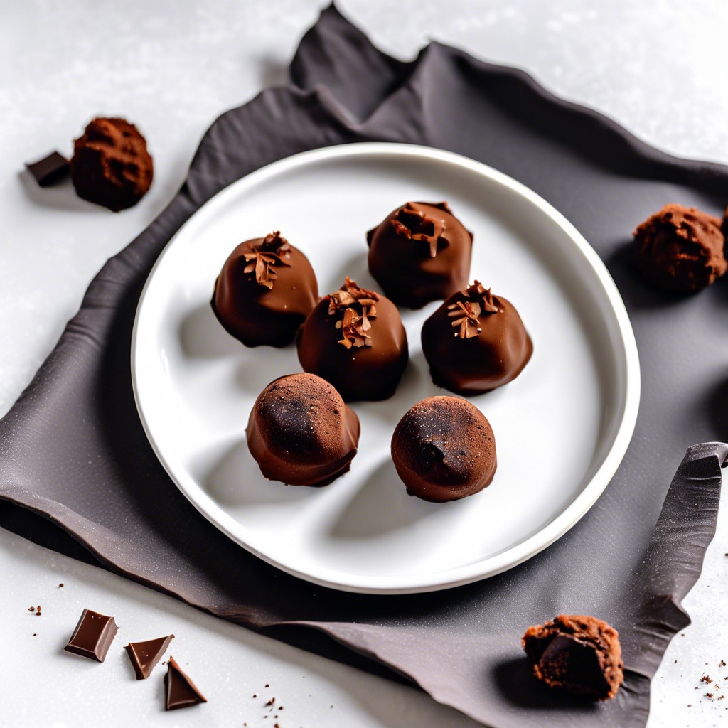 vegan chocolate truffles