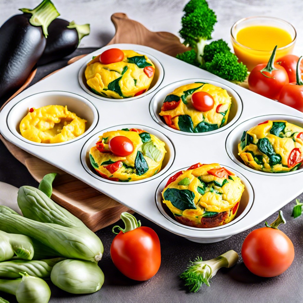 veggie omelette muffins