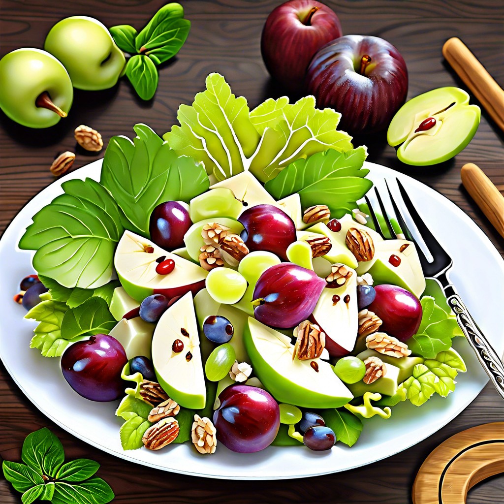 waldorf salad with a twist