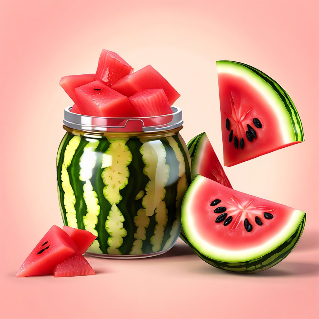 watermelon rind pickles
