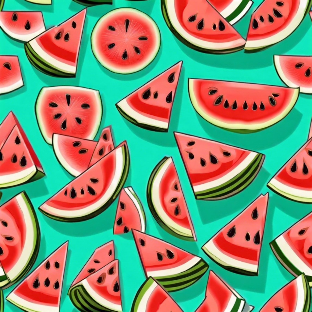 watermelon slices