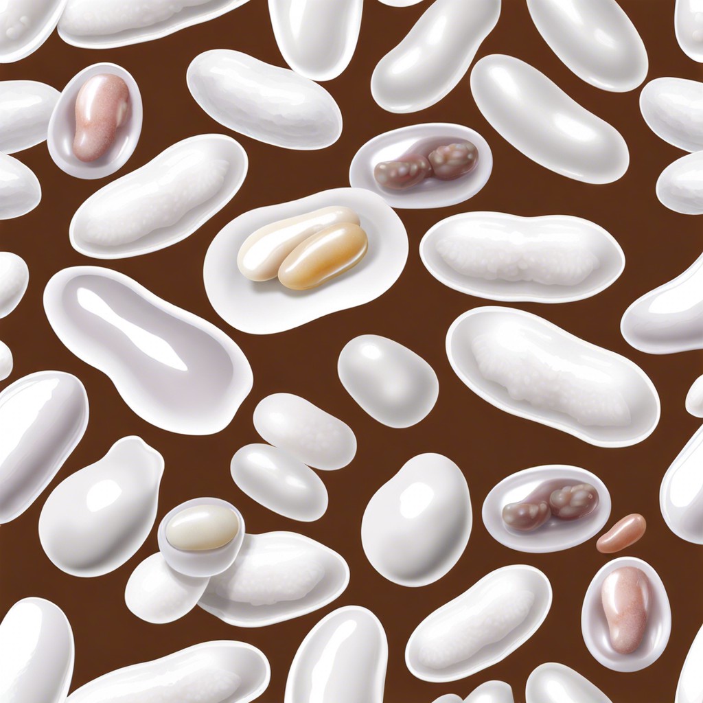 white jelly beans