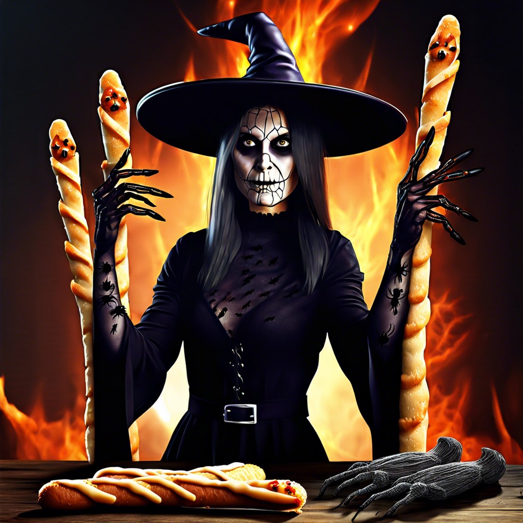 witch finger breadsticks