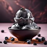 activated charcoal ice cream