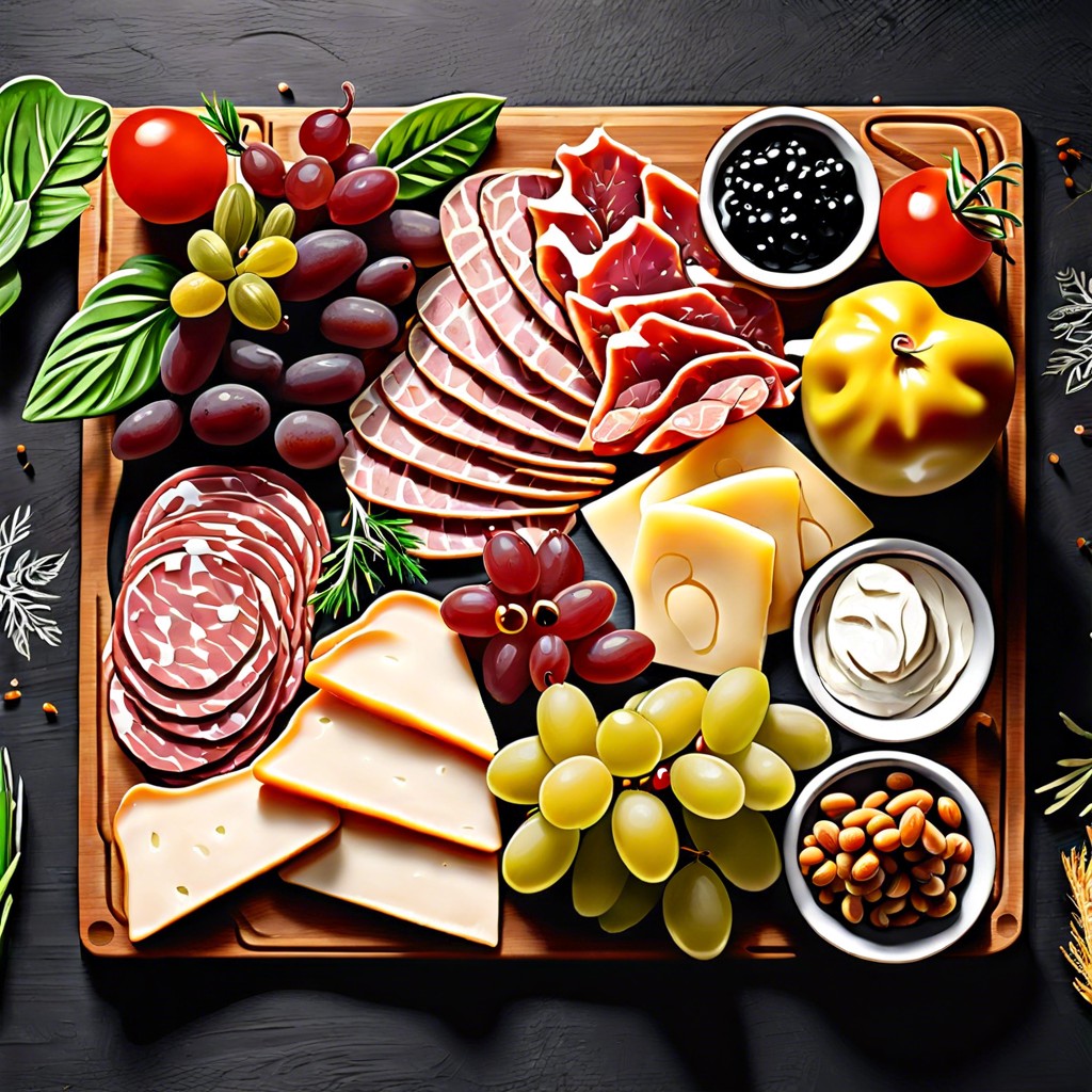 antipasto charcuterie board