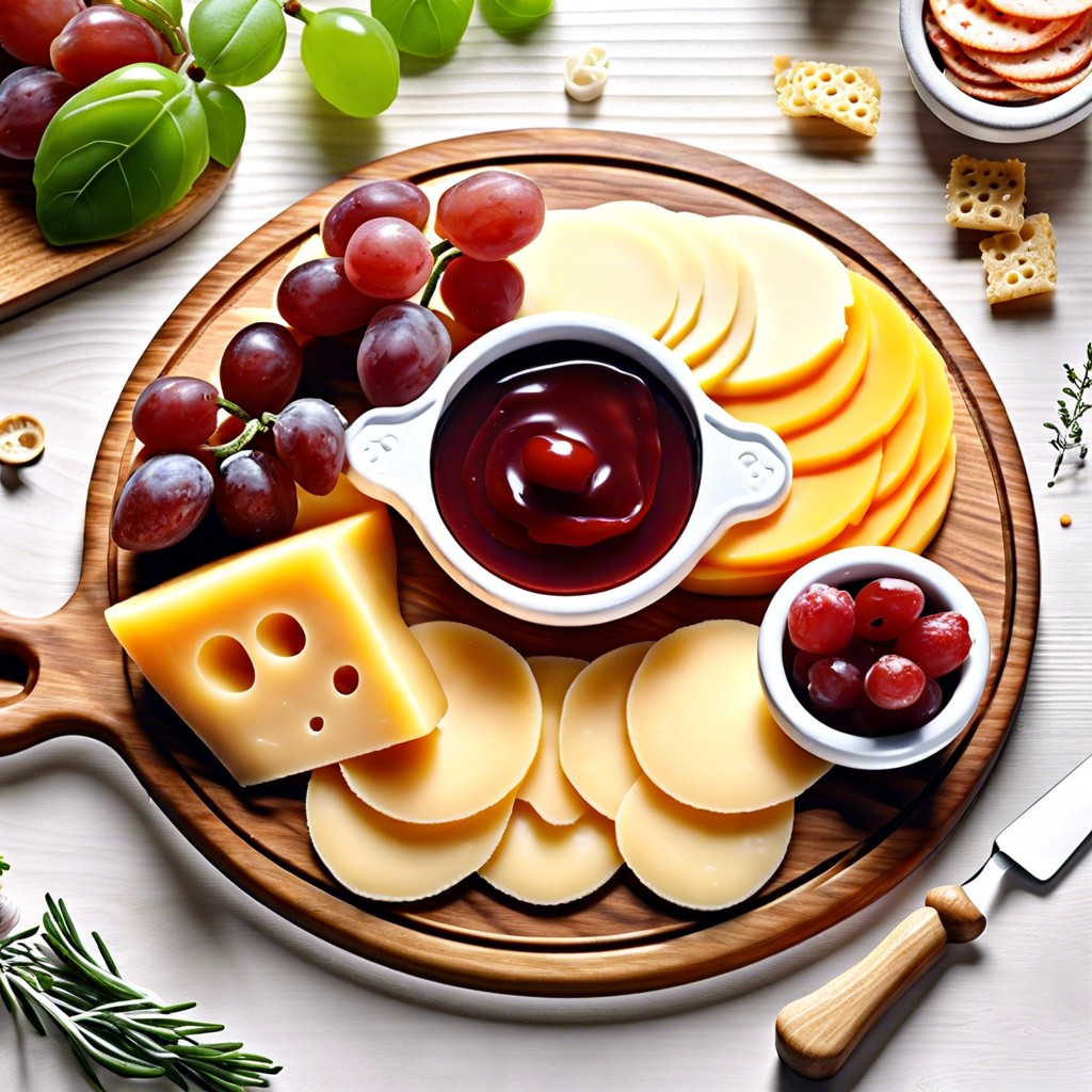 baby pacifier shaped cheese slices