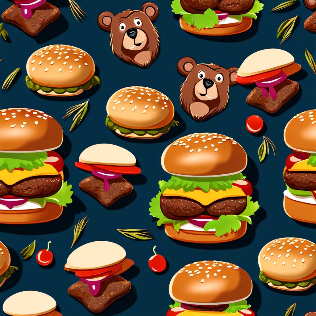 bear burger sliders