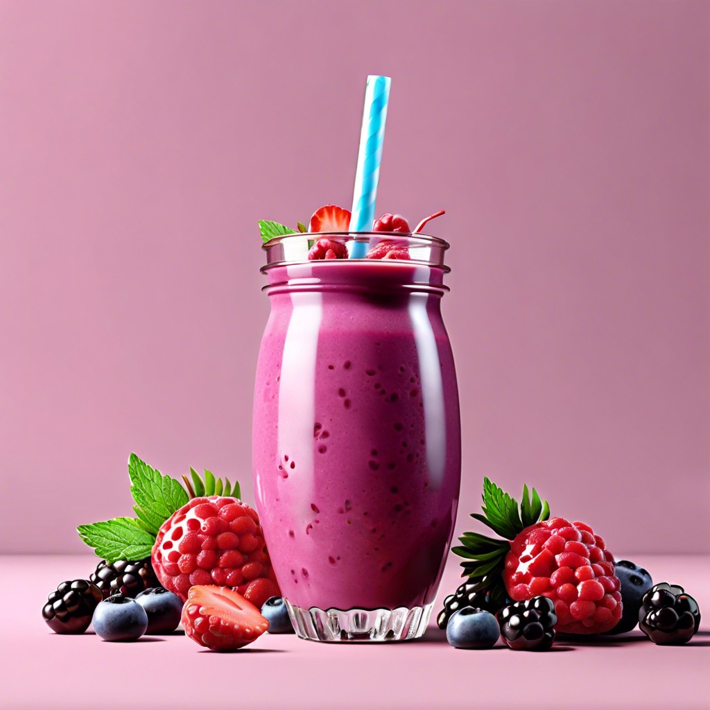 beary berry smoothies