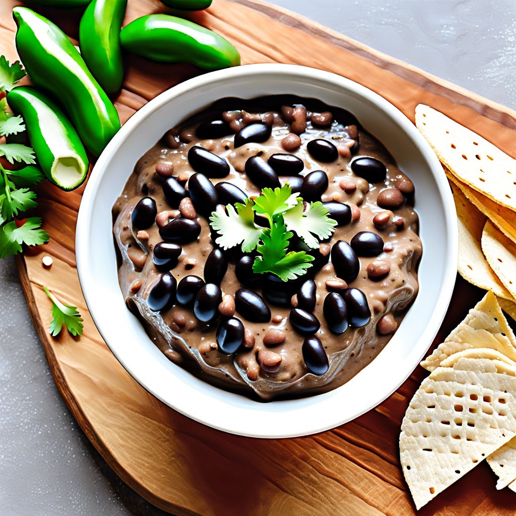 black bean dip