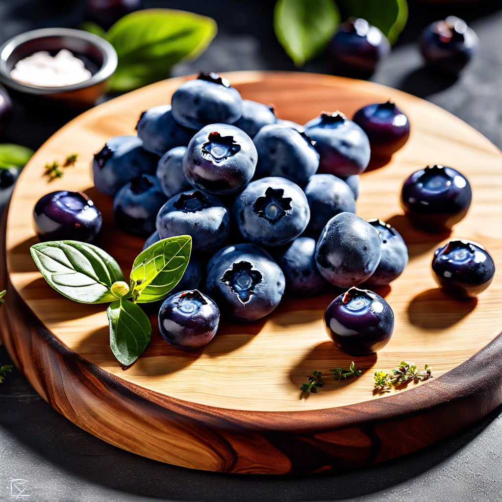 blueberry goat cheese