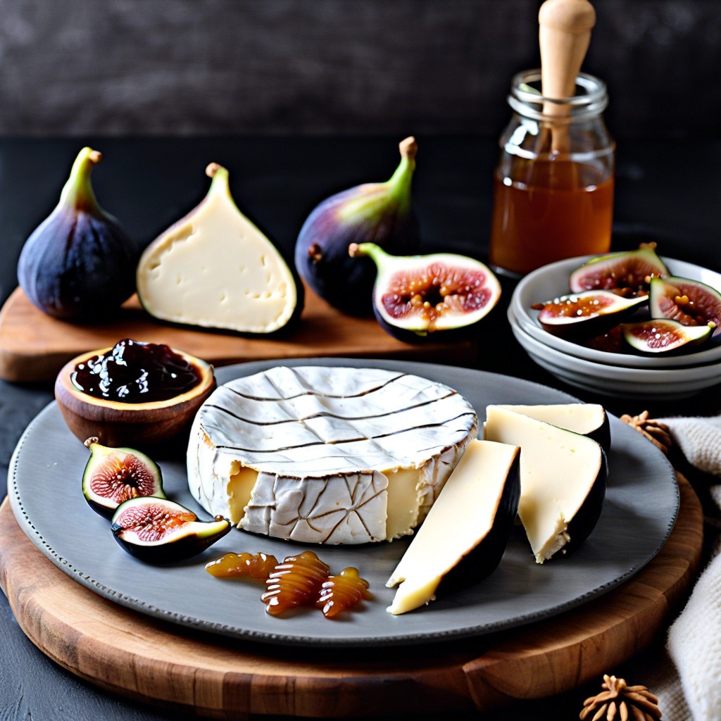 brie with fig jam