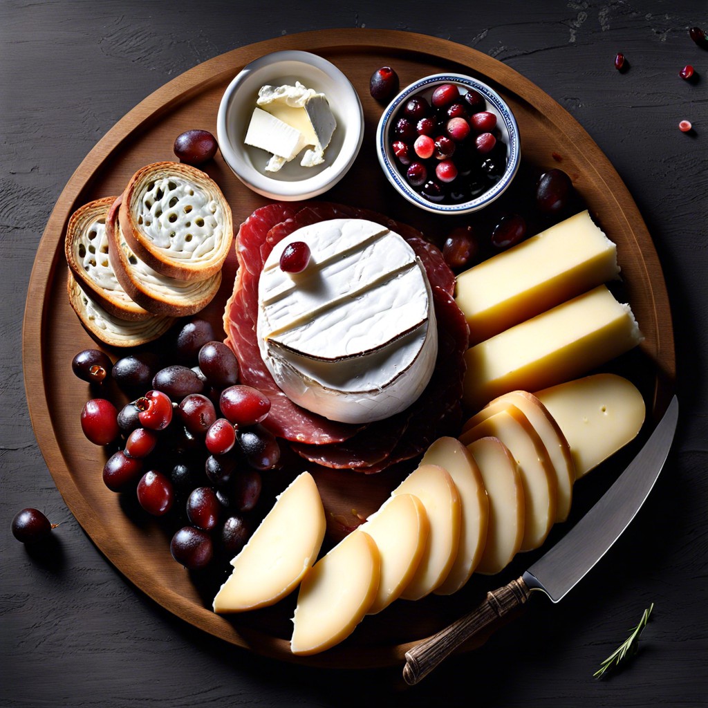 camembert and cranberries