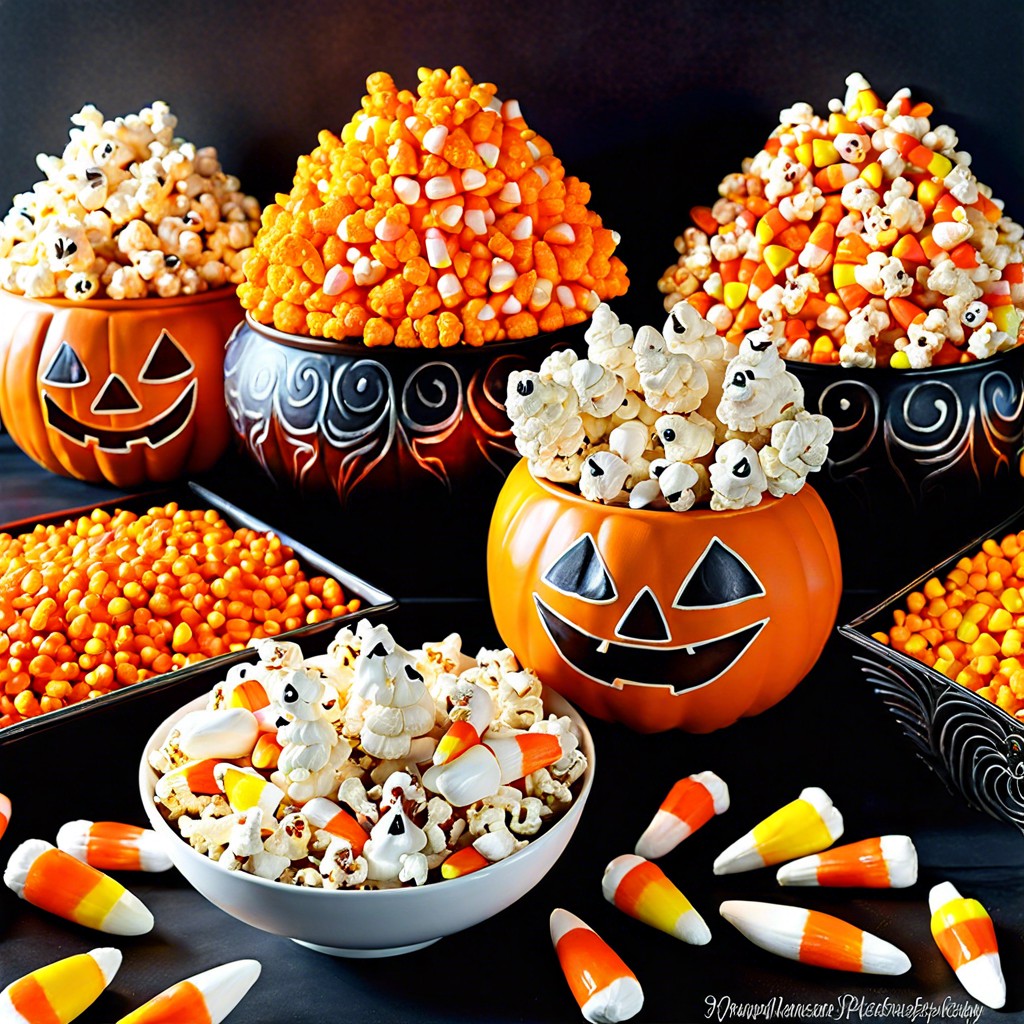 candy corn popcorn mix