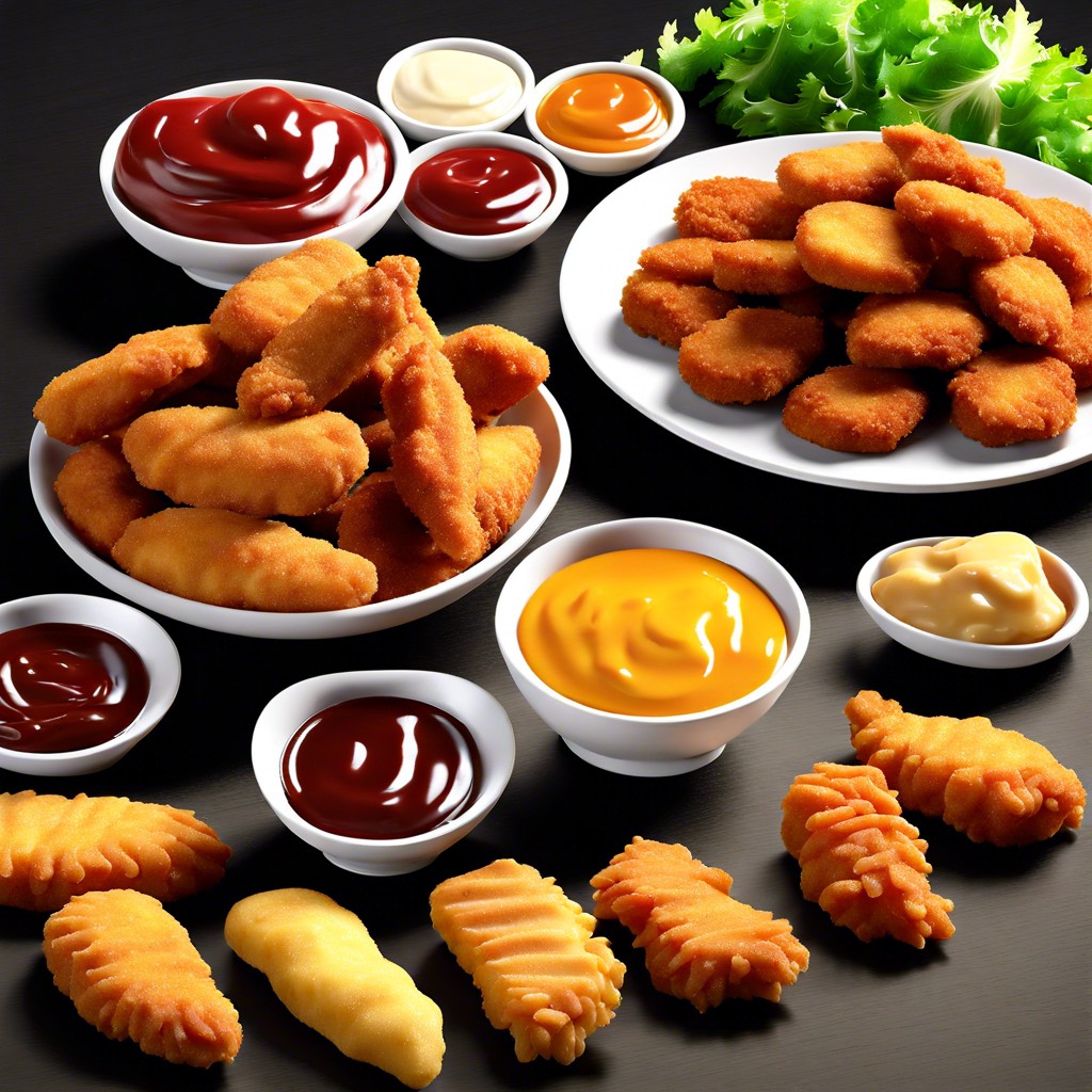 chicken nuggets and tenders