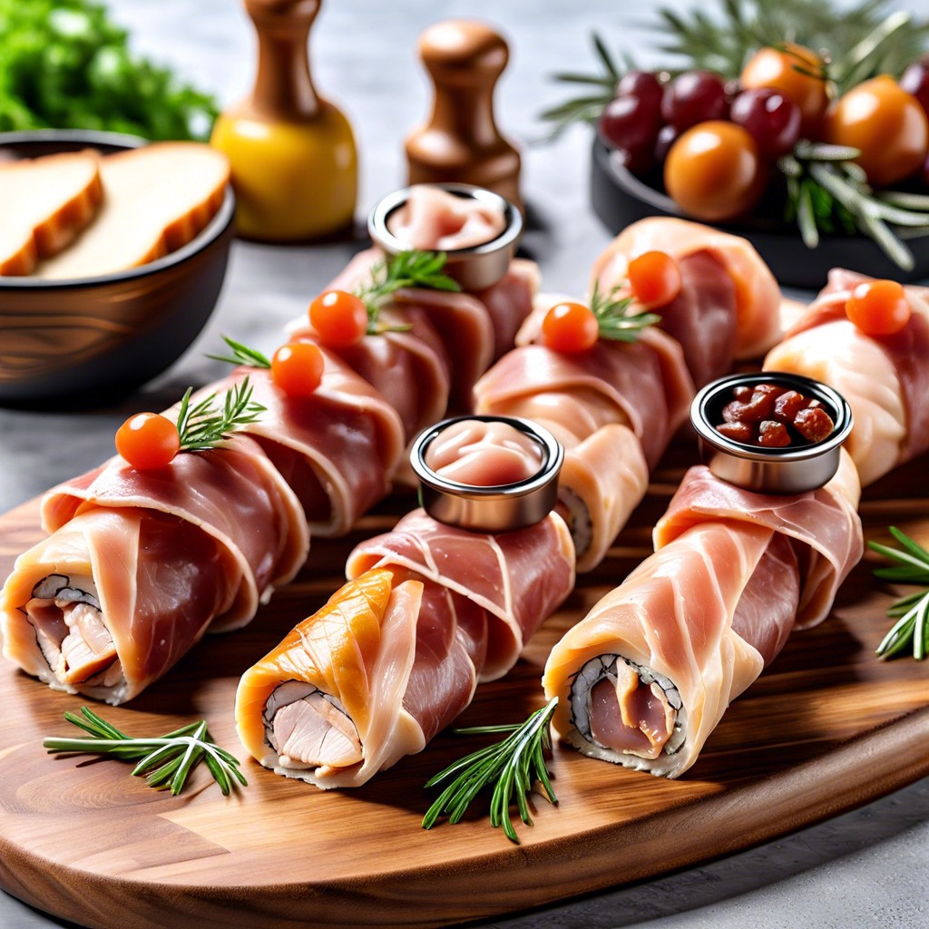 chicken prosciutto rolls