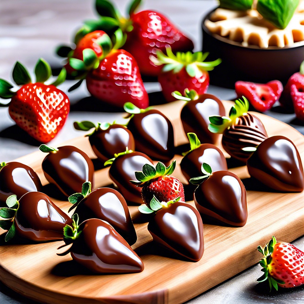 chocolate covered strawberries