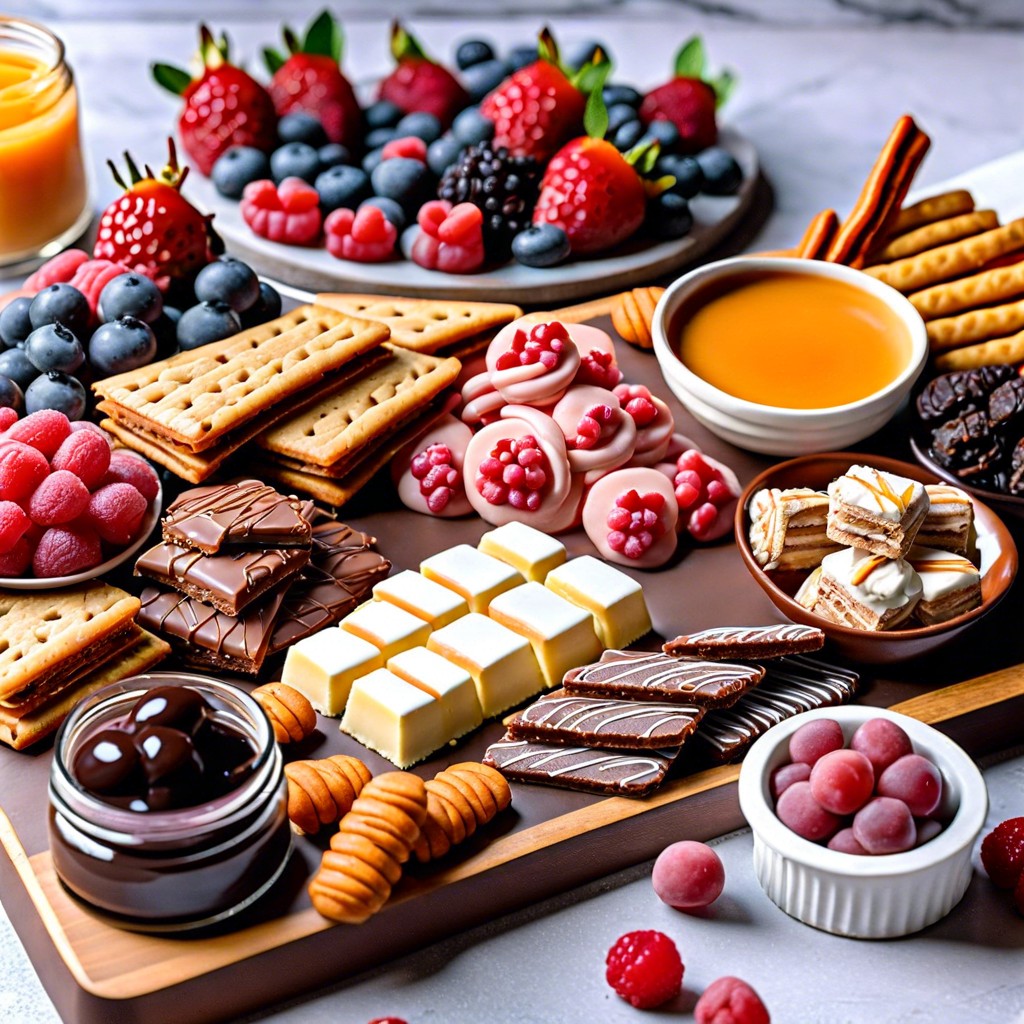 dessert charcuterie board