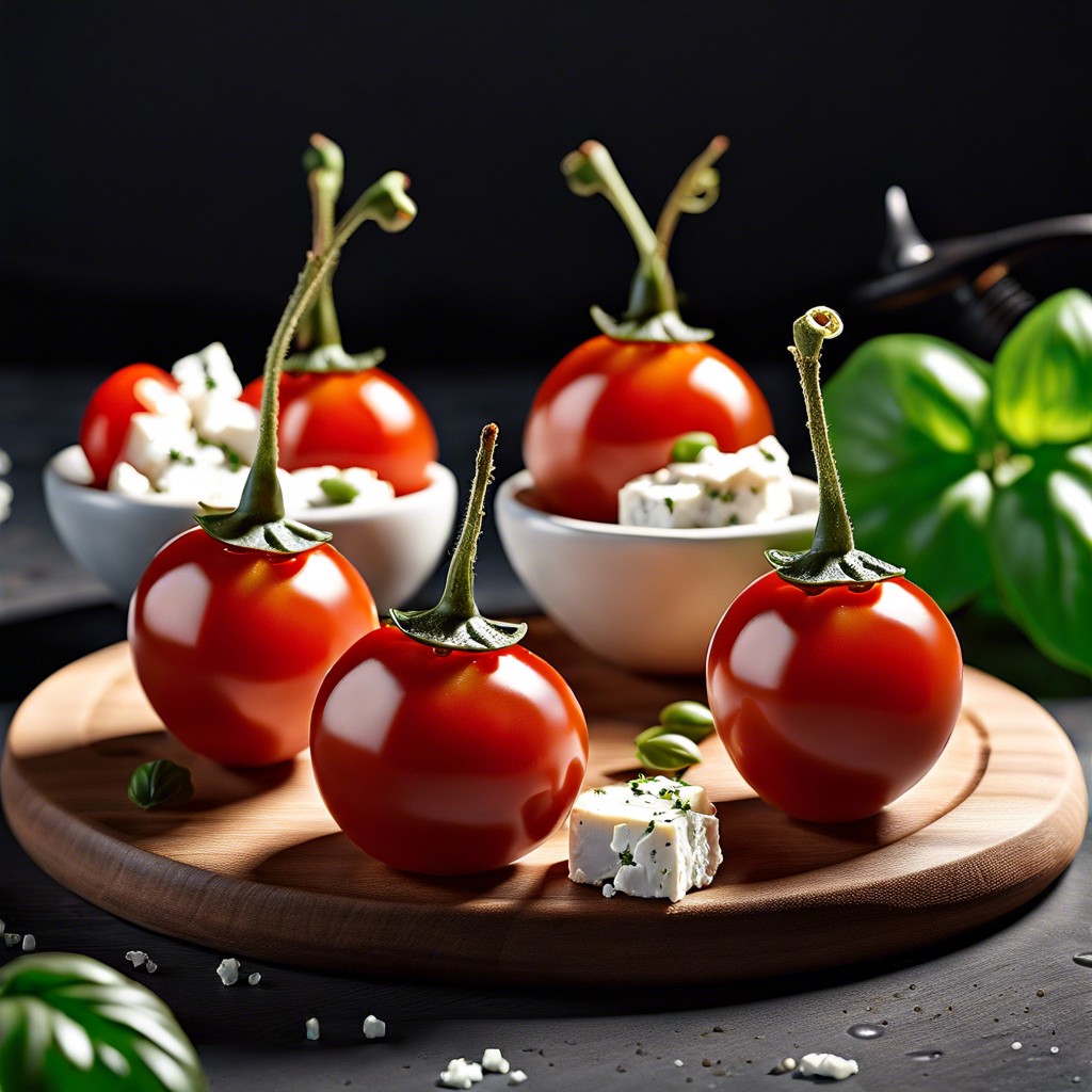 feta stuffed cherry tomatoes