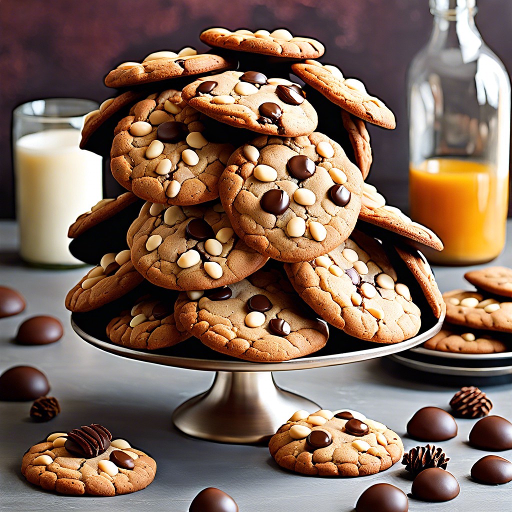 gluten free cookies with nut clusters