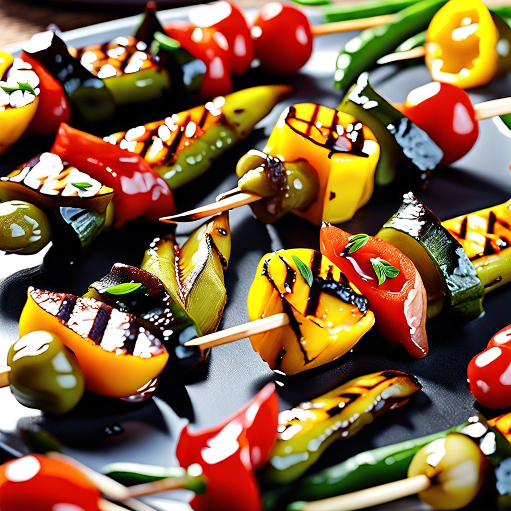 grilled veggie spears