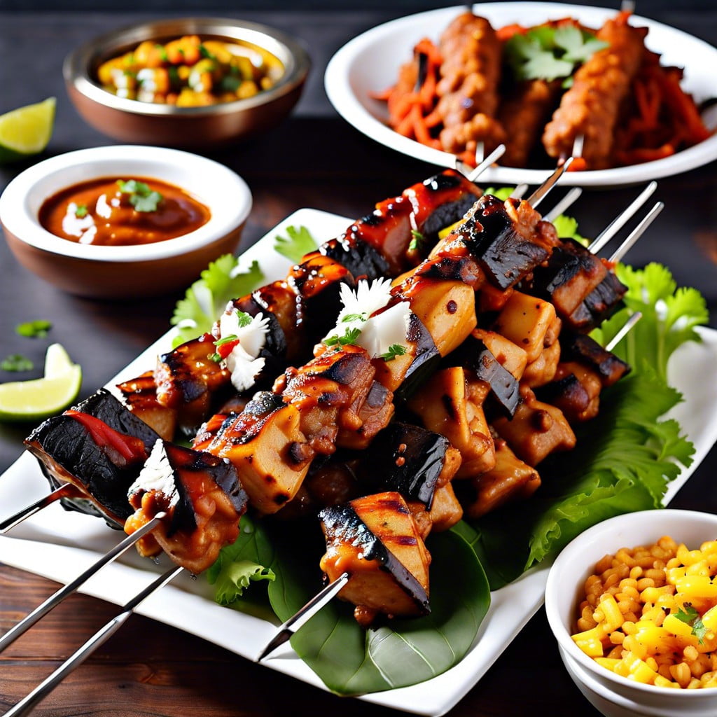 indian vegetarian bbq extravaganza