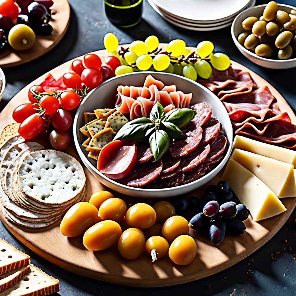 italian antipasto board