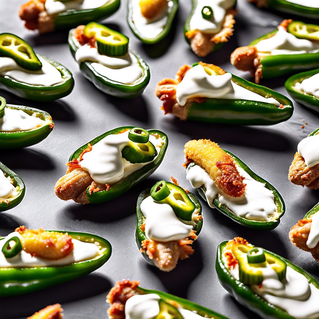 jalapeno poppers and cream cheese