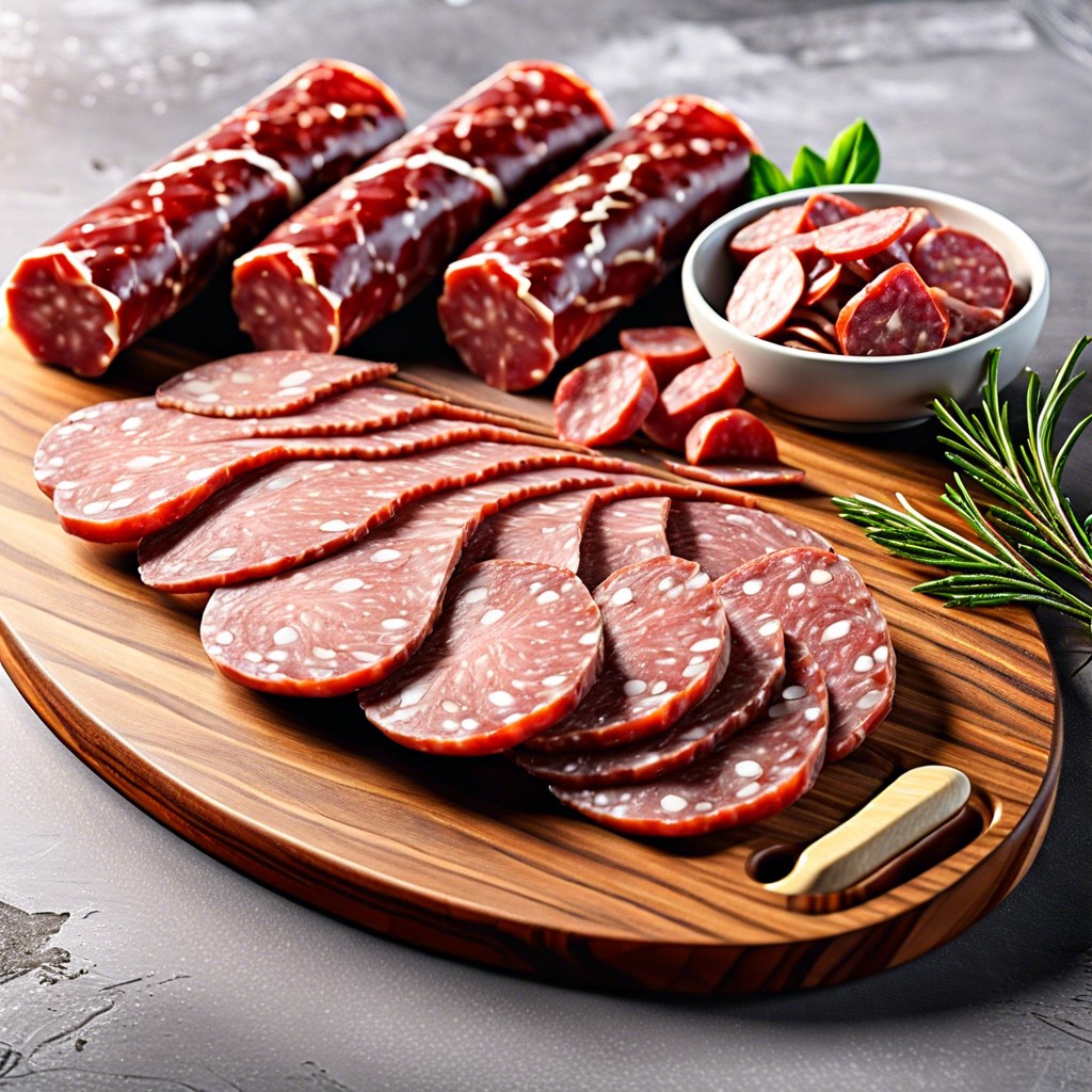 kosher beef salami chunks