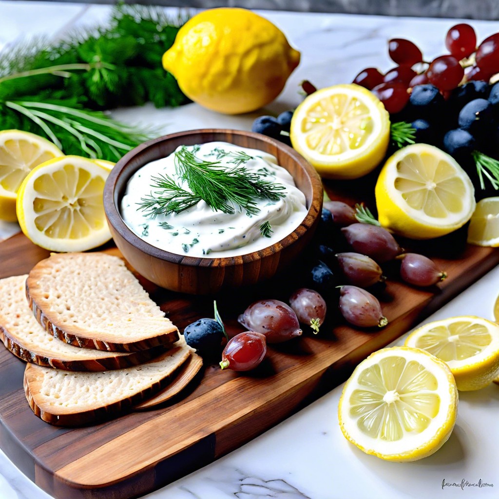 lemon dill greek yogurt