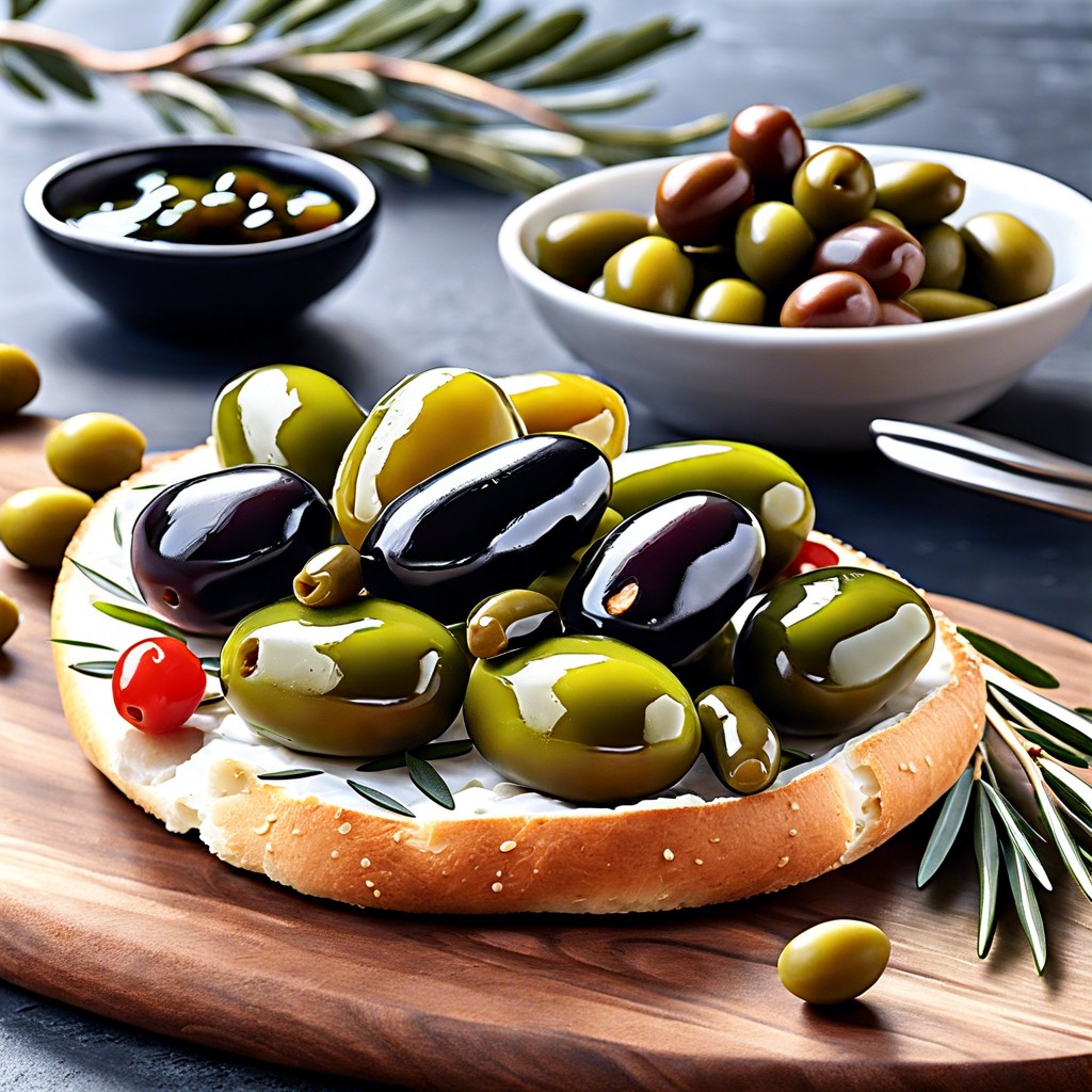 marinated olives