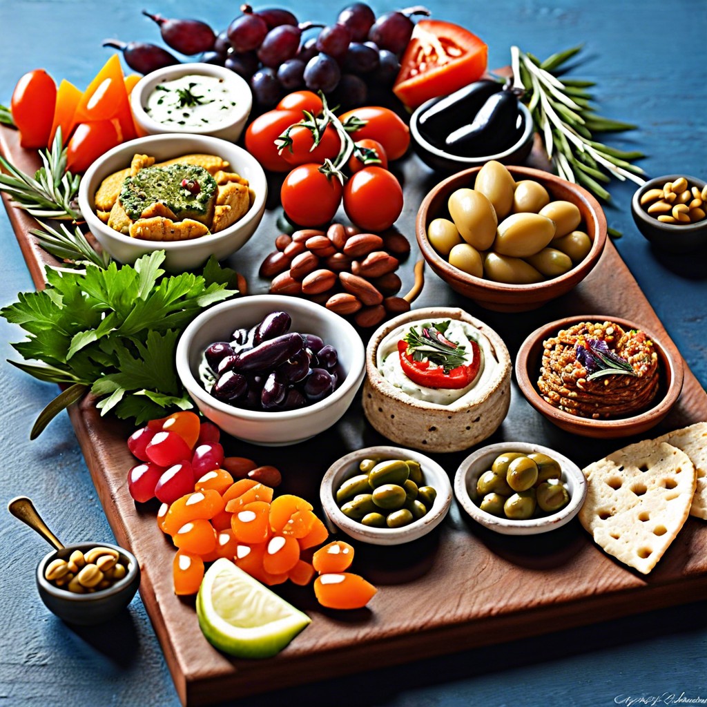 mediterranean mezze board