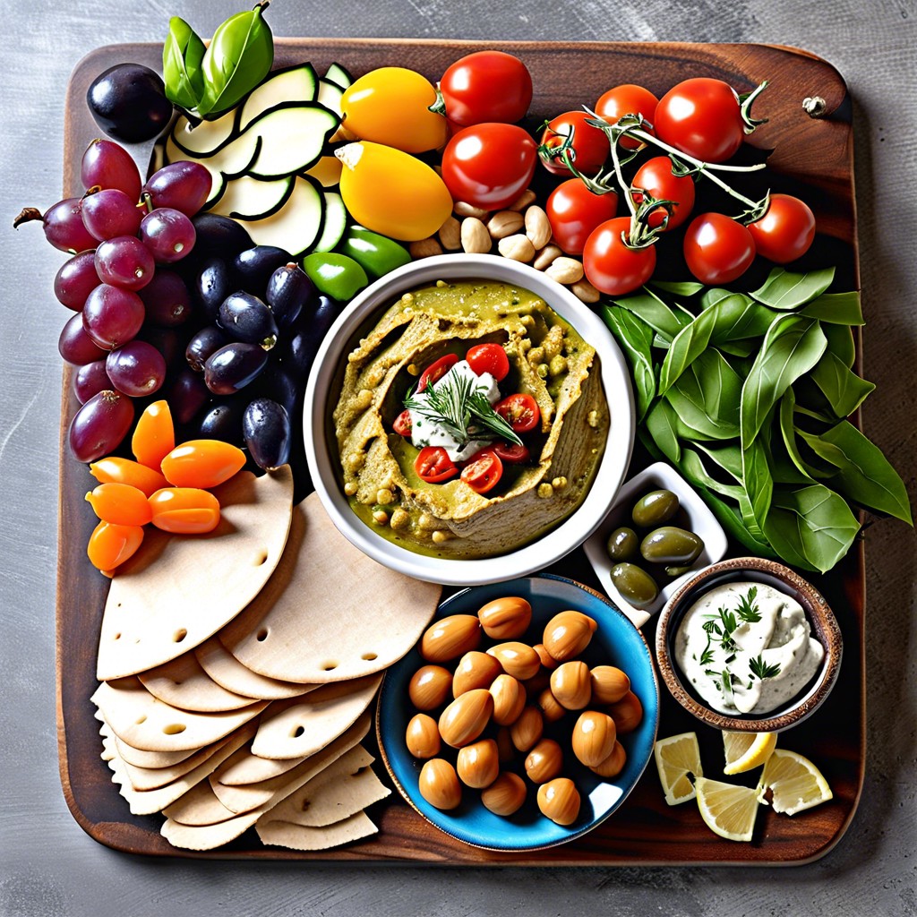 mediterranean mezze board