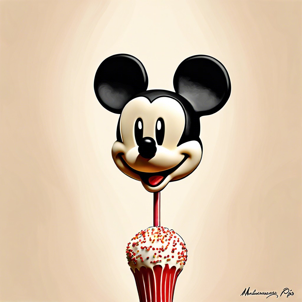 mickey marshmallow pops