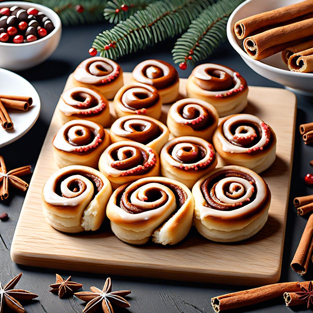 mini cinnamon rolls