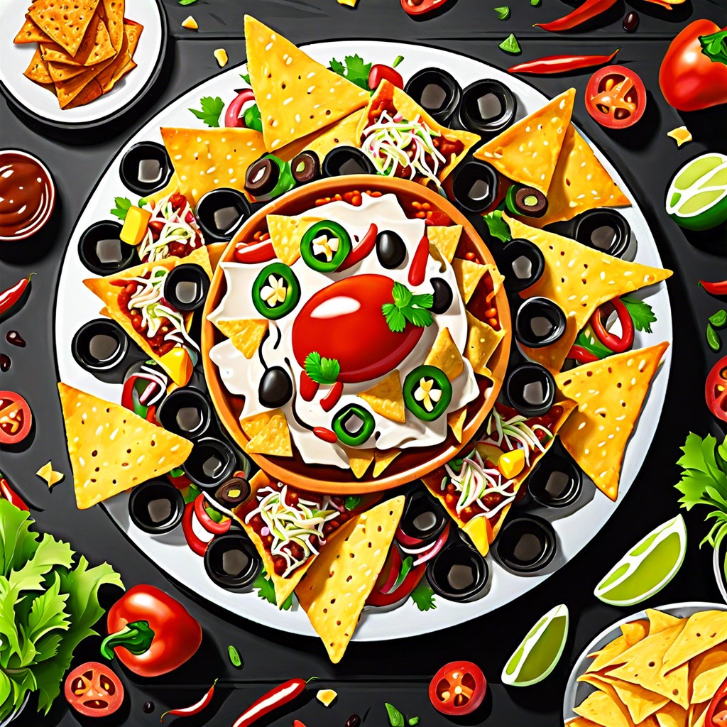 nacho supreme platter