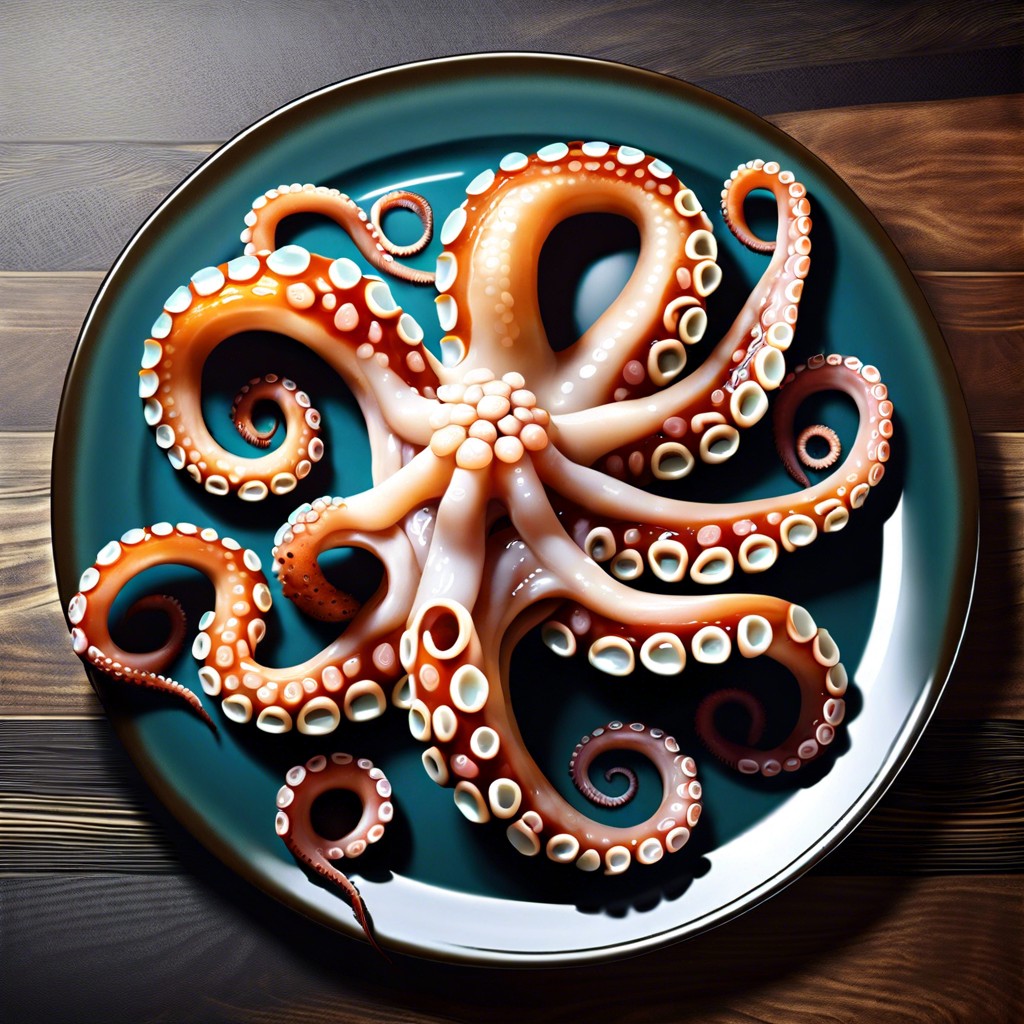 octopus tentacle bites