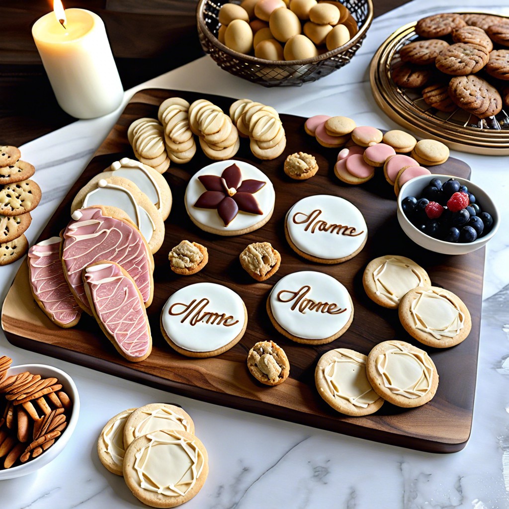 personalized name cookies