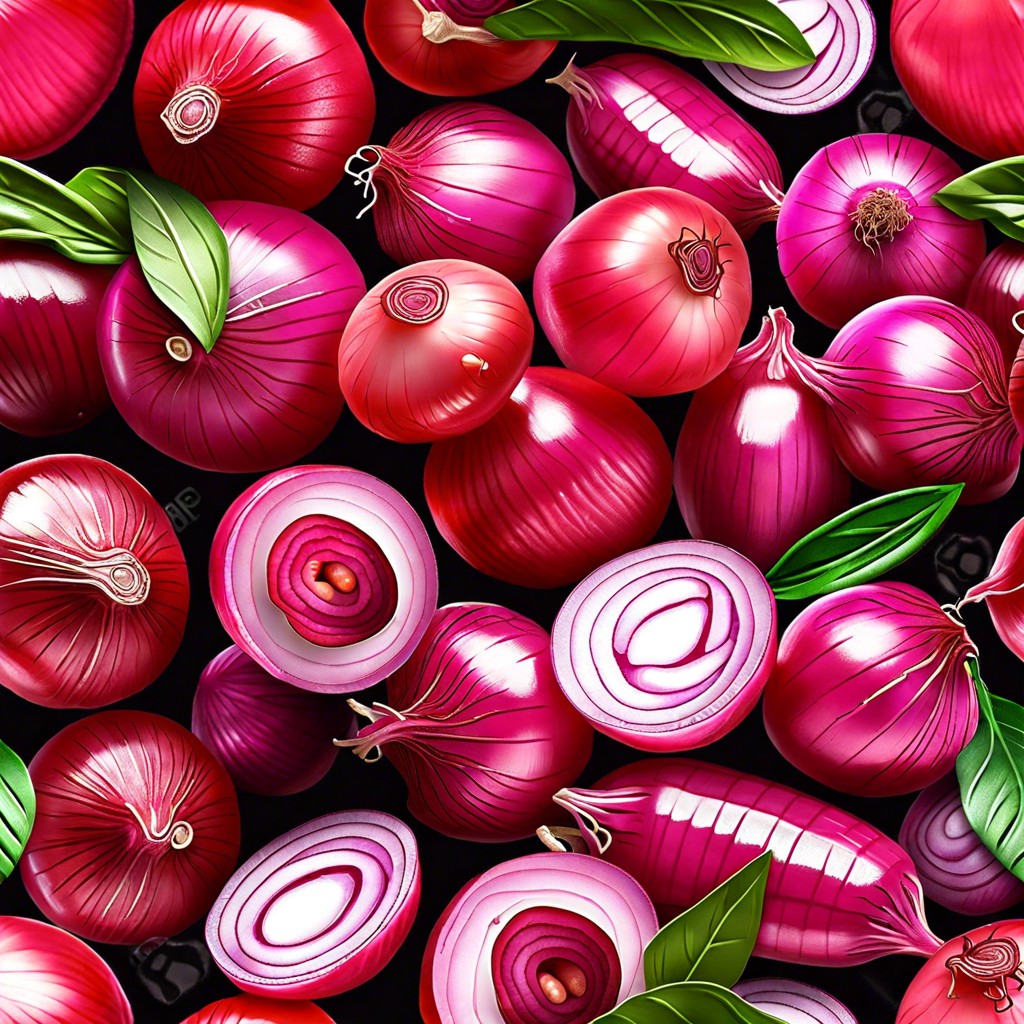 pickled red onions