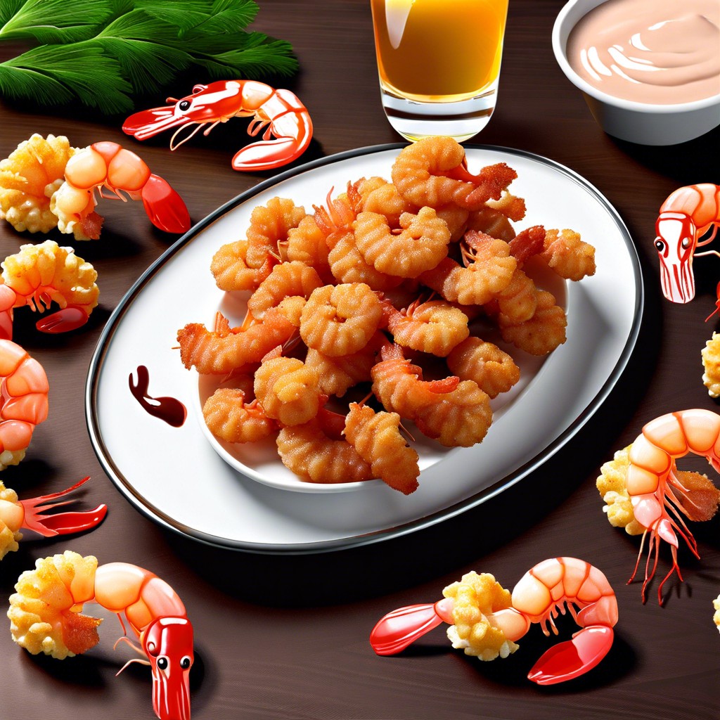 popcorn shrimp and cocktail sauce