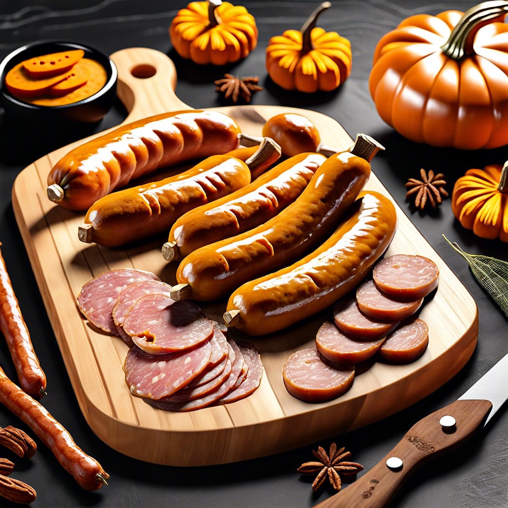 pumpkin flavored sausage