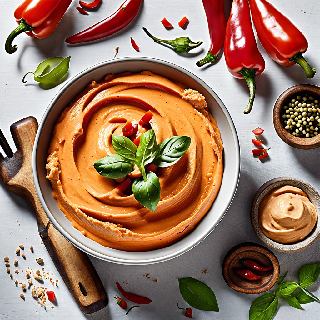 roasted red pepper hummus