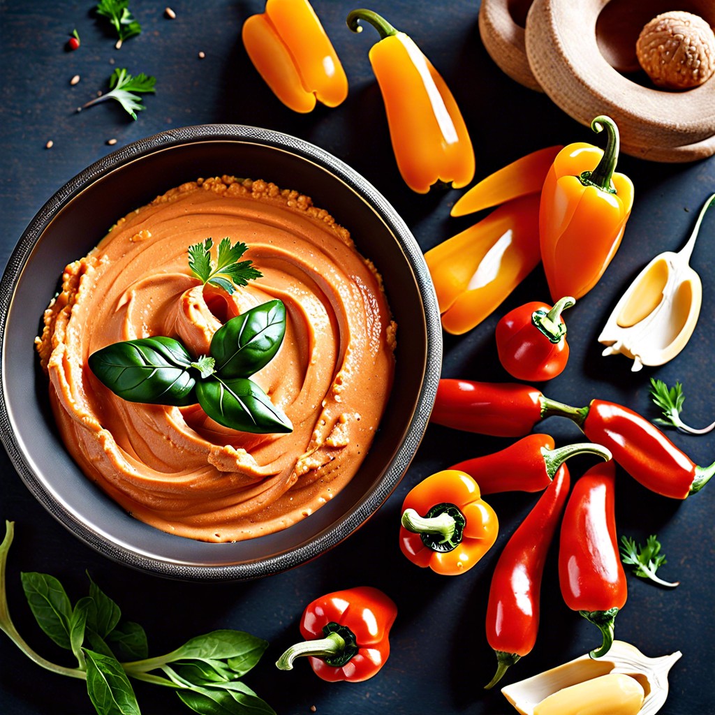 roasted red pepper hummus