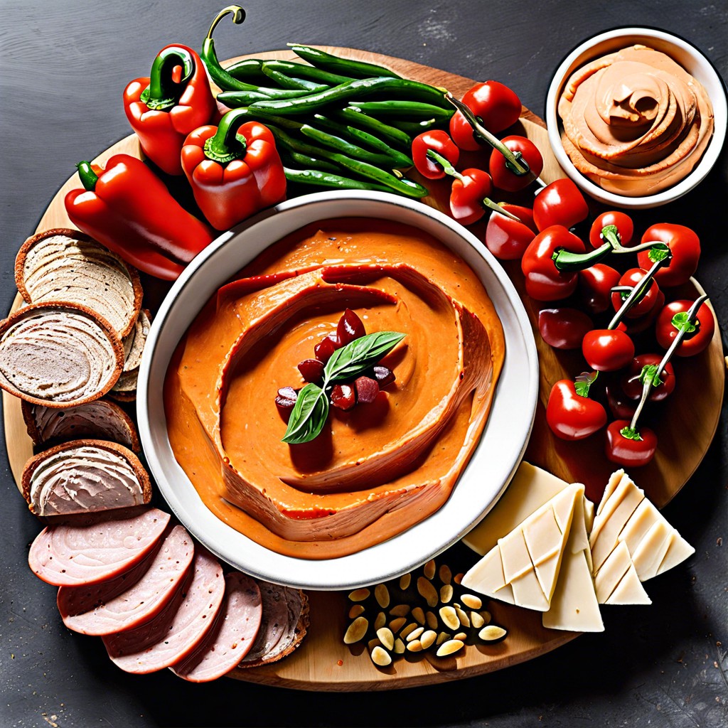 roasted red pepper hummus