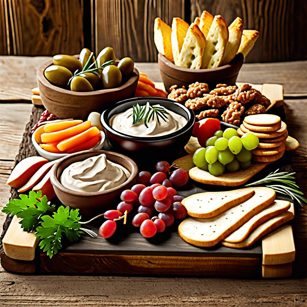 rustic country dip board