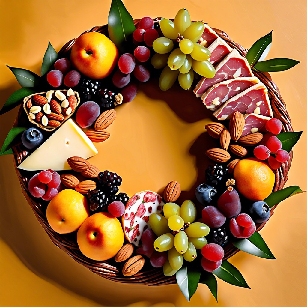 seasonal fruits and nuts