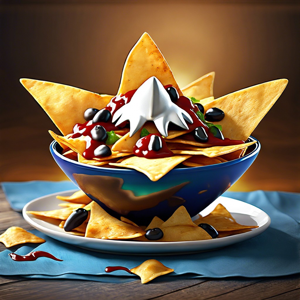 shark fin nachos