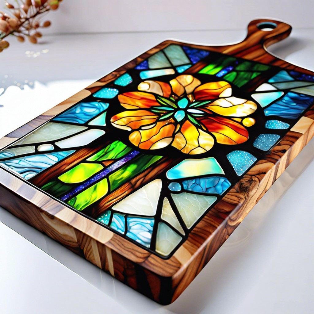 stained glass effect